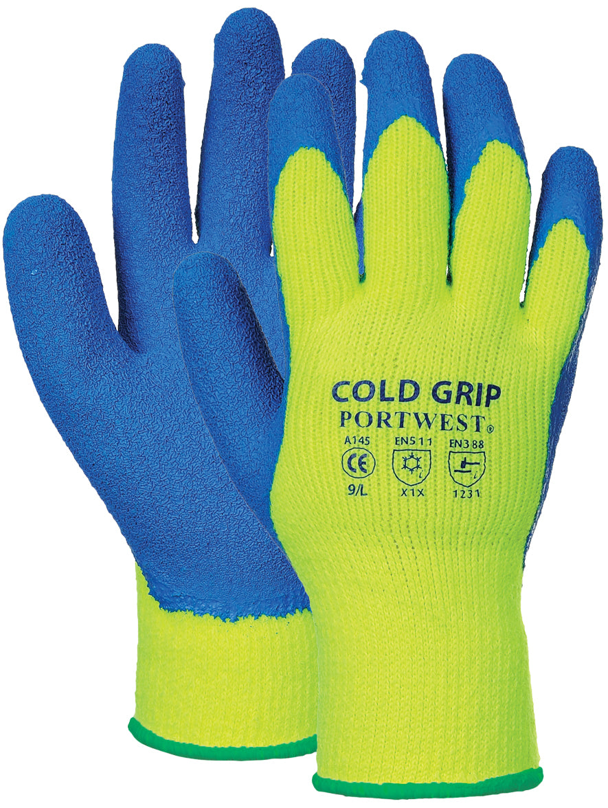 Cold Grip Safety Gloves iSB Group