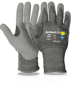 Cut Level 5 Foam Nitrile Safety Gloves