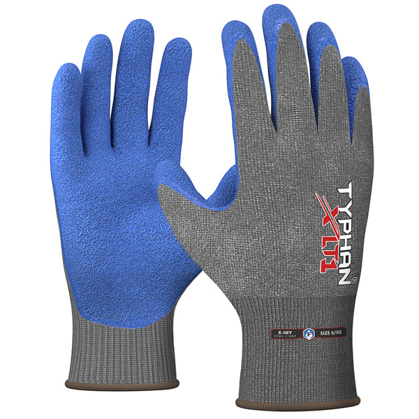 Typhan Latex Coated Cut F Safety Gloves
