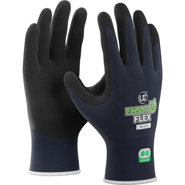 Recycled EnviroFlex Nitrile Safety Gloves