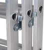 Professional Double & Triple Extension Ladder inc Stabiliser