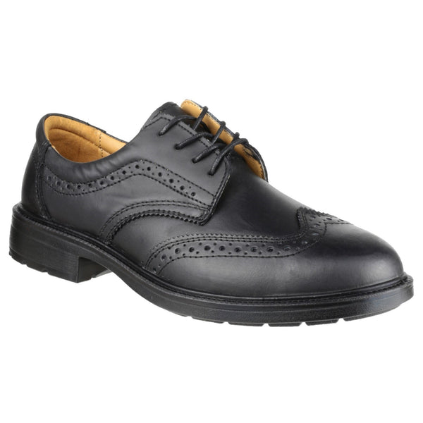 Black Brogue Safety Shoes